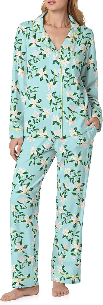 Bed Head PJs Womens Organic Cotton Classic Notch Pj Set