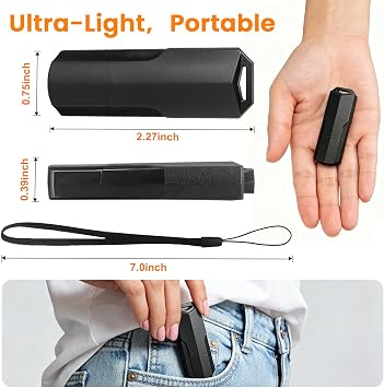 4GB USB 2.0 Flash Drives 10 Pack, Sleek Matte Black Thumb Drives with Removable Dust Caps, Portable USB Memory Stick for Data Storage, Plug and Play Jump Drive Compatible with PC/Laptop/TV/Car Audio