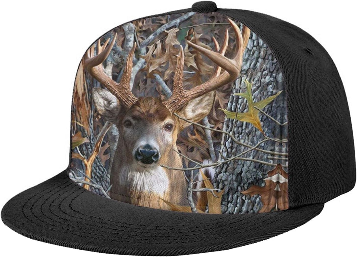 Hip Hop Baseball Cap Adjustable Trucker Dad Hat Flat Bill Brim Classic Snapback Hats for Men Women