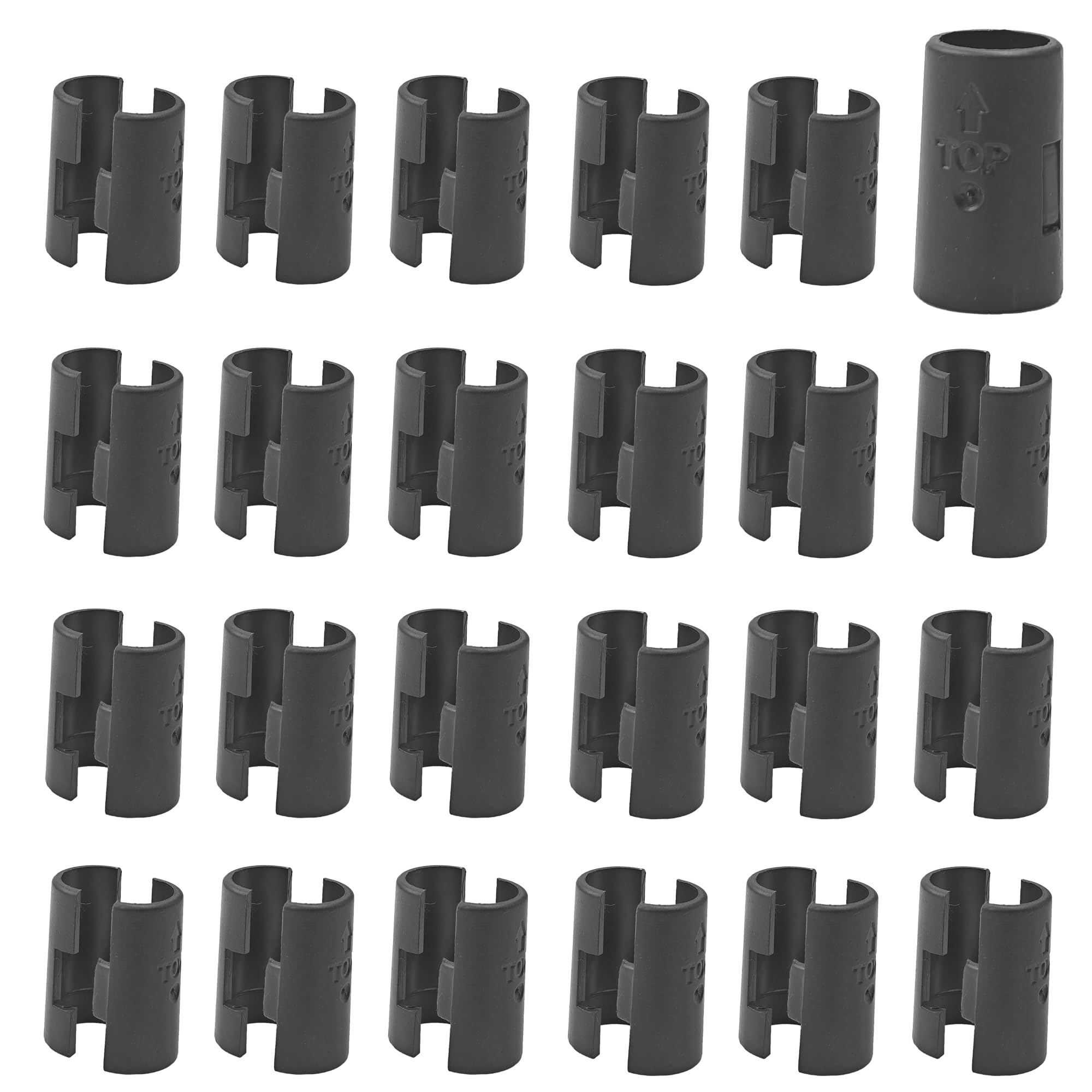 Shelf Clips - 48 Pack for Metal Shelving -9