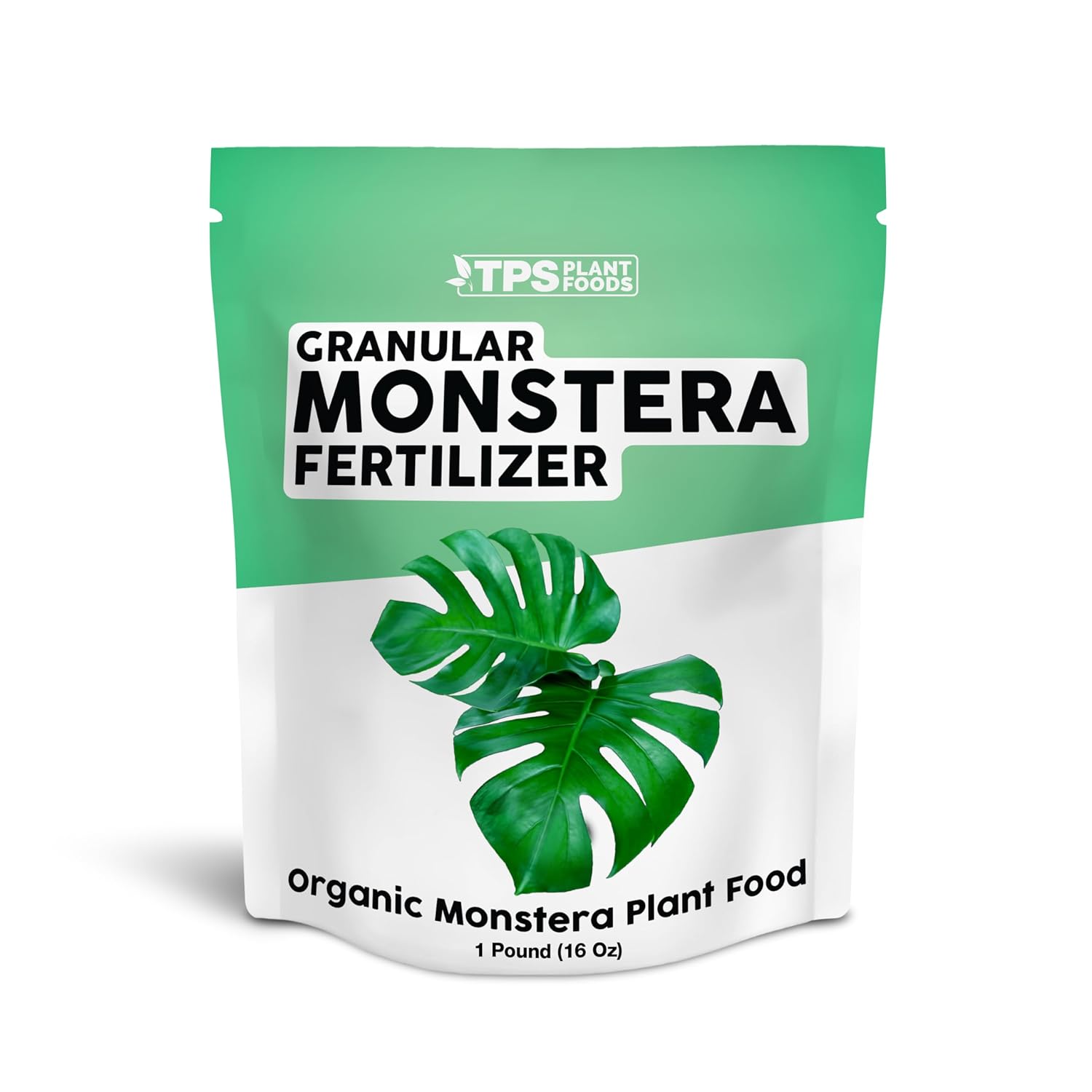 Granular Monstera Plant Food – Slow Release Fertilizer for Bigger Split Leaves & Lush Growth, 16 oz
