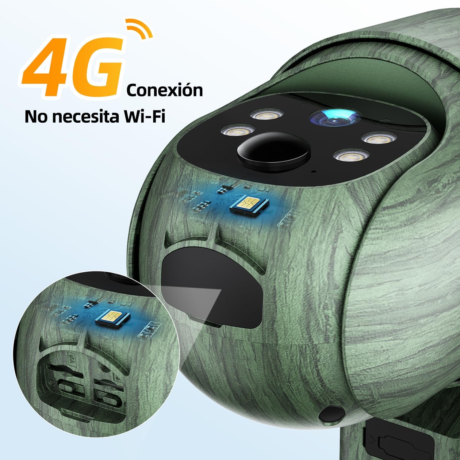 Inserting SIM card into CEYOMUR 4G LTE Trail Camera