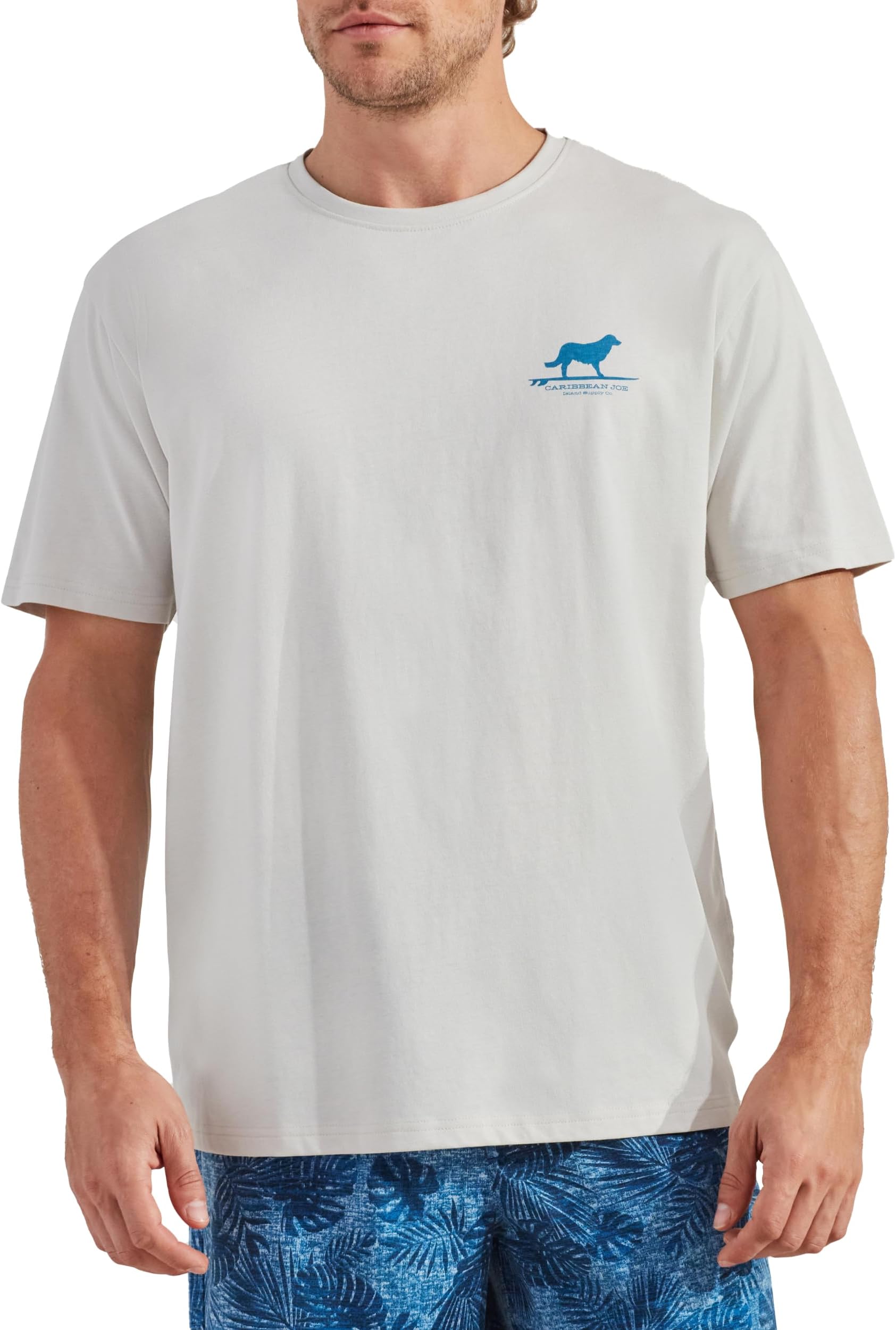 mens Men's Pajama Shirt, Pajamas Sleep Top With Surfin' Dog Design, Lightweight and Breathable Pjs Pajama Top