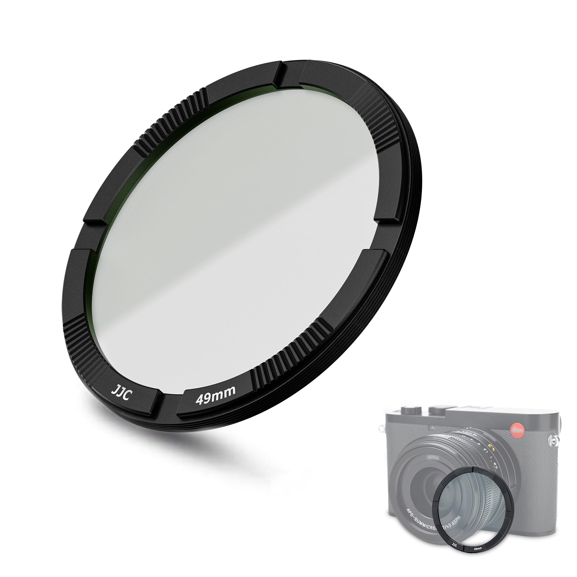 JJC UV Filter For Leica Q3 43 Q3, Ultra Slim 19 Layers Multi Coating Multi Coated Uv Protection Lens Filter With Moisture Resistant Filter Housing