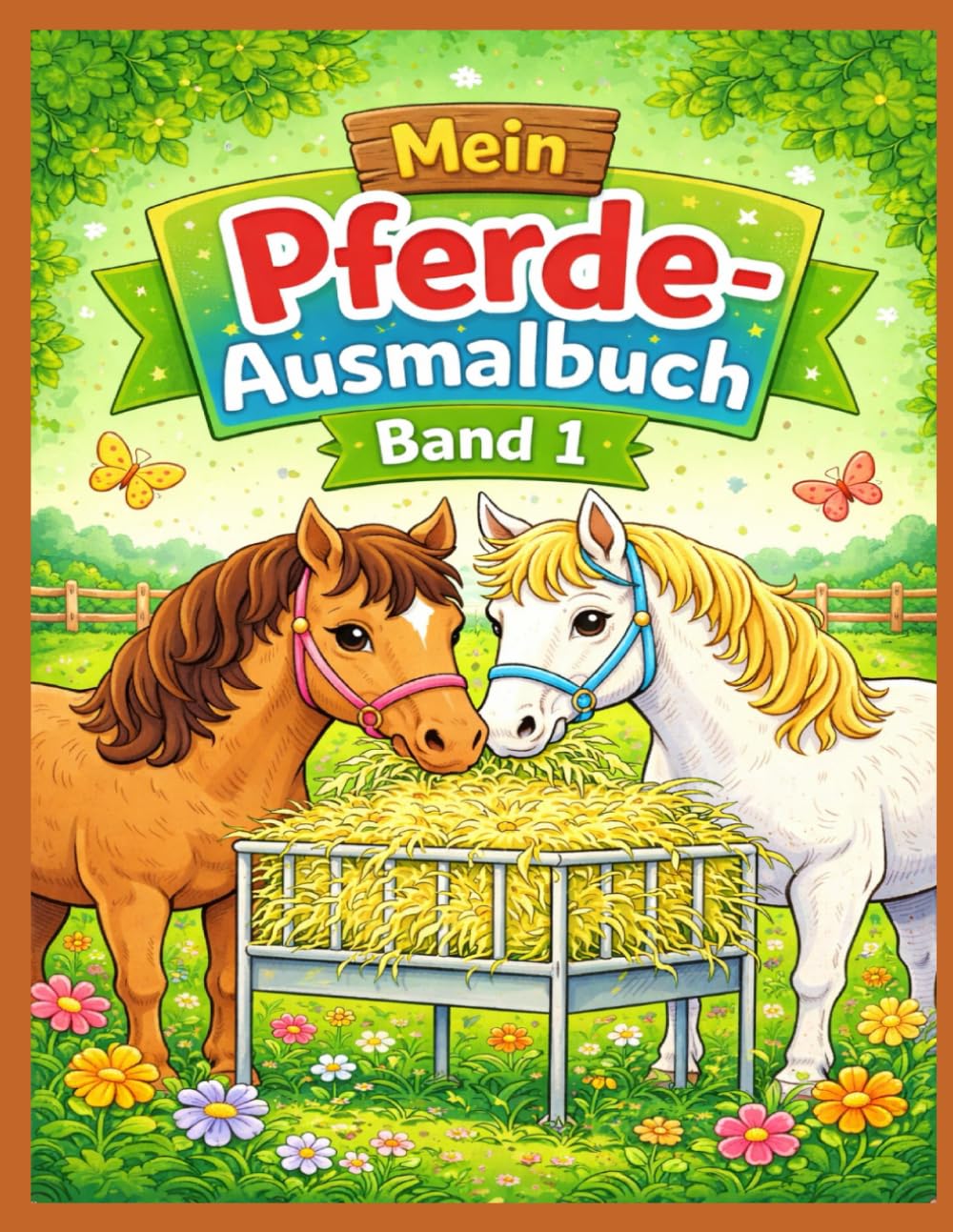 Meine Pferde Ausmalbücher – Band 1 (Pferdemomente zum Ausmalen)