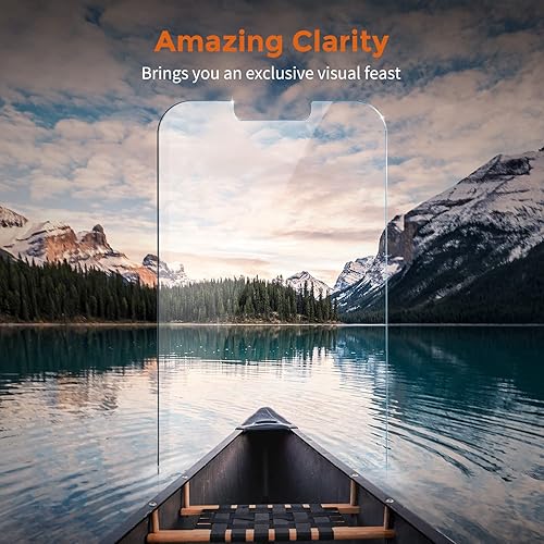 Miniatura 172 de UNBREAKcable Paquete de 3 protectores de pantalla para iPhone 12 / iPhone 12 Pro, vidrio templado doble inastillable [fácil instalación] [dureza 9H]