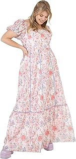 Lovedrobe Women's Ladies Plus Size Summer Maxi Dresses Flowe