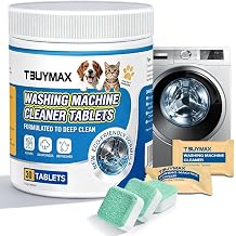 XL 15g Washing Machine Cleaning Tablets For Pet Owner, 30 Tablets