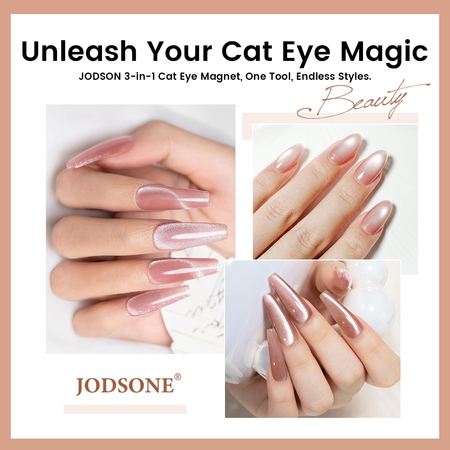 Cat Eye Nail Magnet - 3-in-1 Design -7