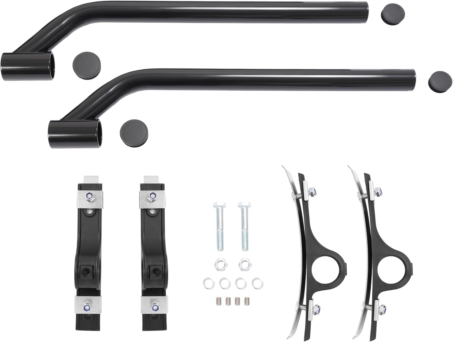 ECOTRIC Fender Mounting Kit Replacement for 8591000, 8590195, 8590245 Adjustable Fender Brackets and Frame Bolts for Dump, Garbage, Work Trucks