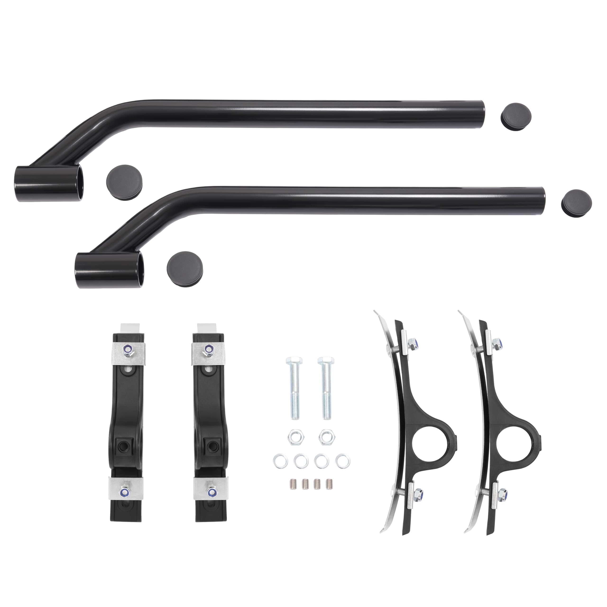 ECOTRIC Fender Mounting Kit Replacement for 8591000, 8590195, 8590245 Adjustable Fender Brackets and Frame Bolts for Dump, Garbage, Work Trucks