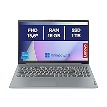 Lenovo IdeaPad Slim 3 Notebook 15,6” FHD (1920×1080), Intel Core i5-13420H, RAM 16GB, 1TB SSD, Grafica Integrata, WiFi 6, Windows 11 Home – Arctic Grey