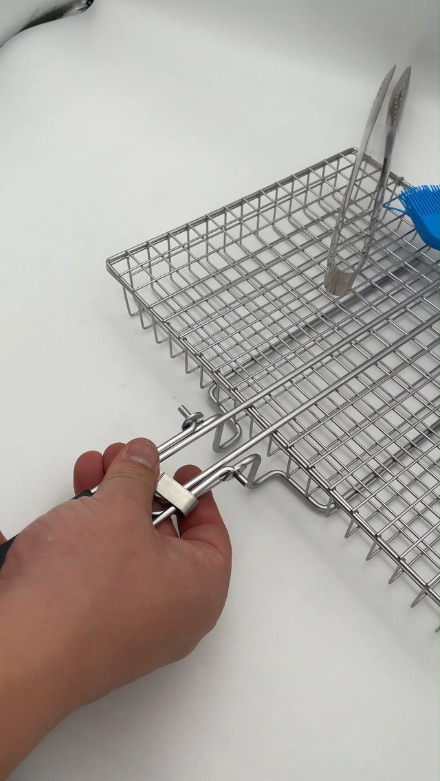 Set accesorios parrilla acero inox 3 piezas miniatura 7