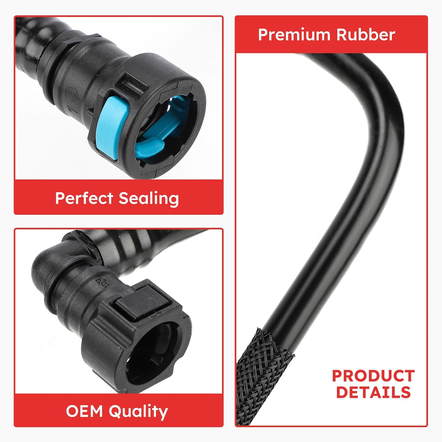 68250915AD Vapor Canister Purge Valve Hose For 2016-2019 Jeep Grand Cherokee/For 2016-2019 Dodge Durango Replace# 68250915AD