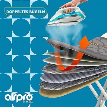 Universal 6-Lagen Bügelbrettbezug für Dampfbügeleisen