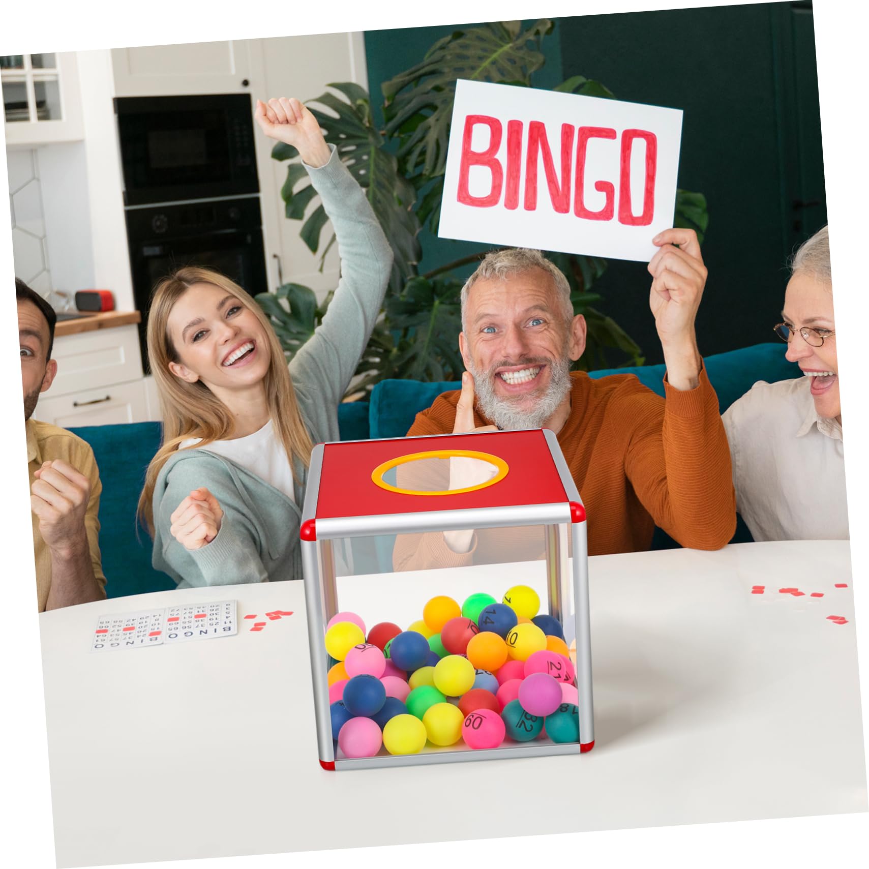 JOYBOS Boîte de rangement multifonctionnelle pliable en blanc. | Leroy