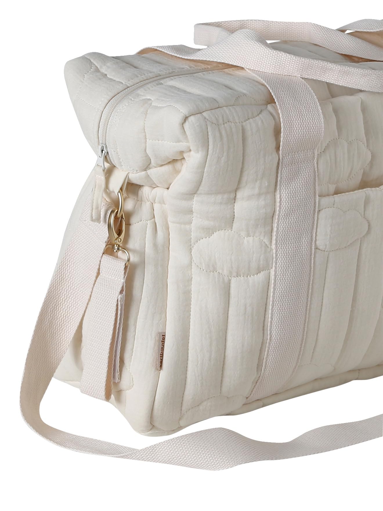 VERTBAUDET Sac à Langer Colina Gaze de Coton Nuages