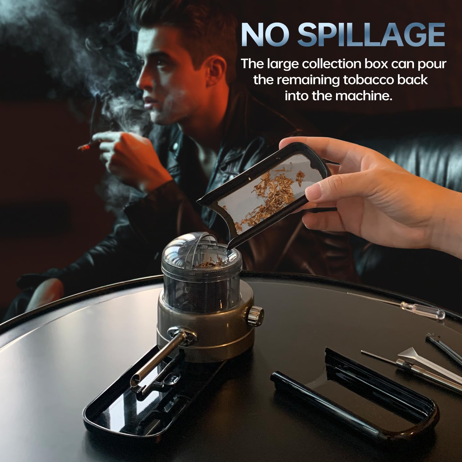 is a grinder a tobacco product Amazon.com: Cigarette Rolling Machine Joint Roller