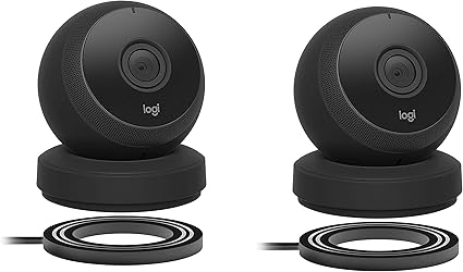 Amazon.com : Logitech Circle Wireless HD Video Battery Powered Security ...