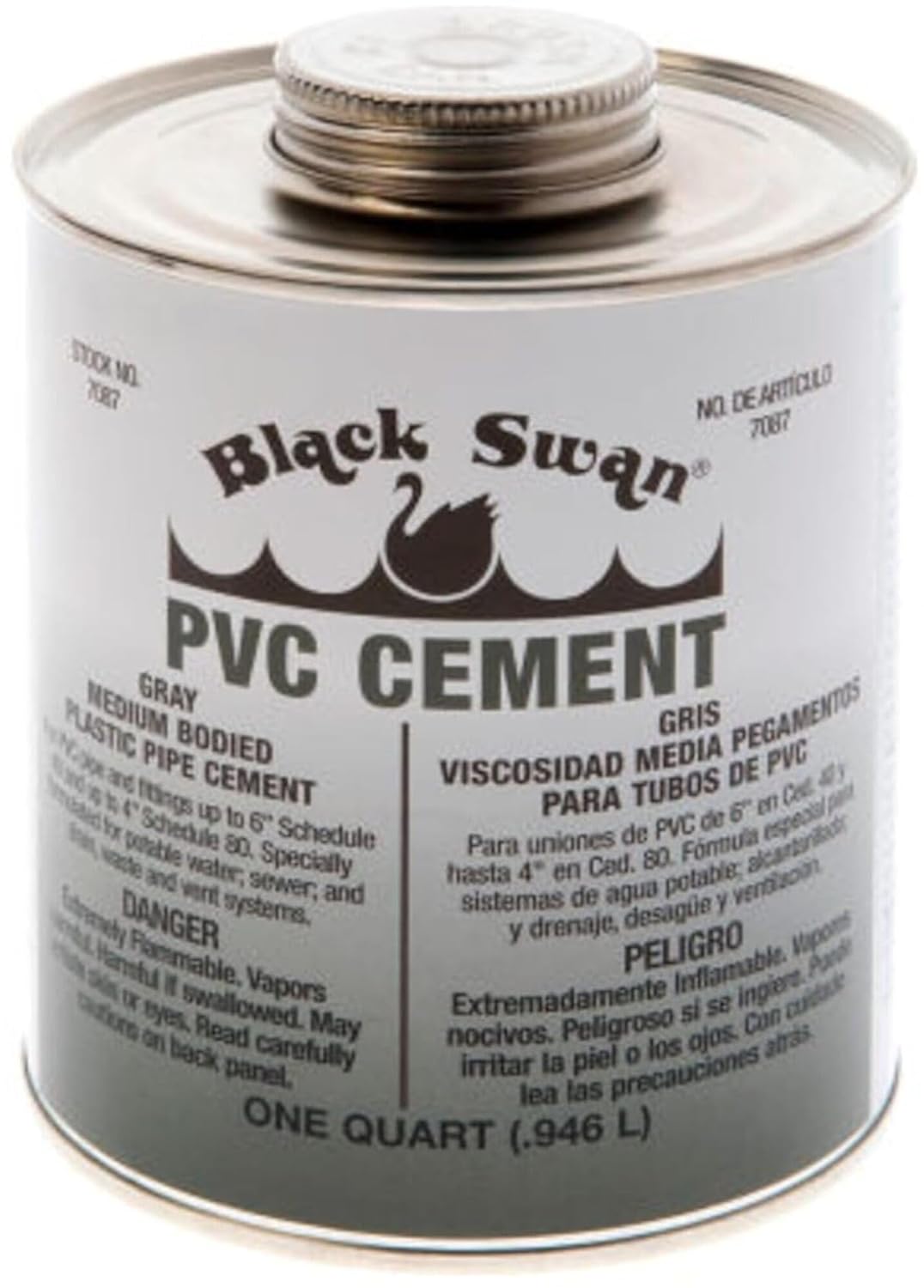 Gray, Medium Bodied PVC Cement (Gal)