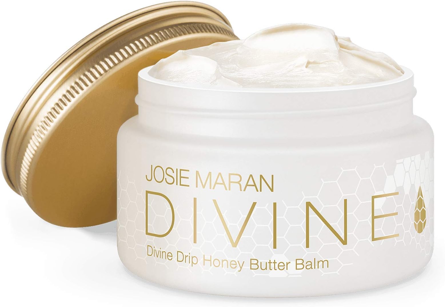 Divine Drip Honey Butter Balm - Honey and 100% Argan Oil (142g Net Wt | 5 oz, Pure Honey)