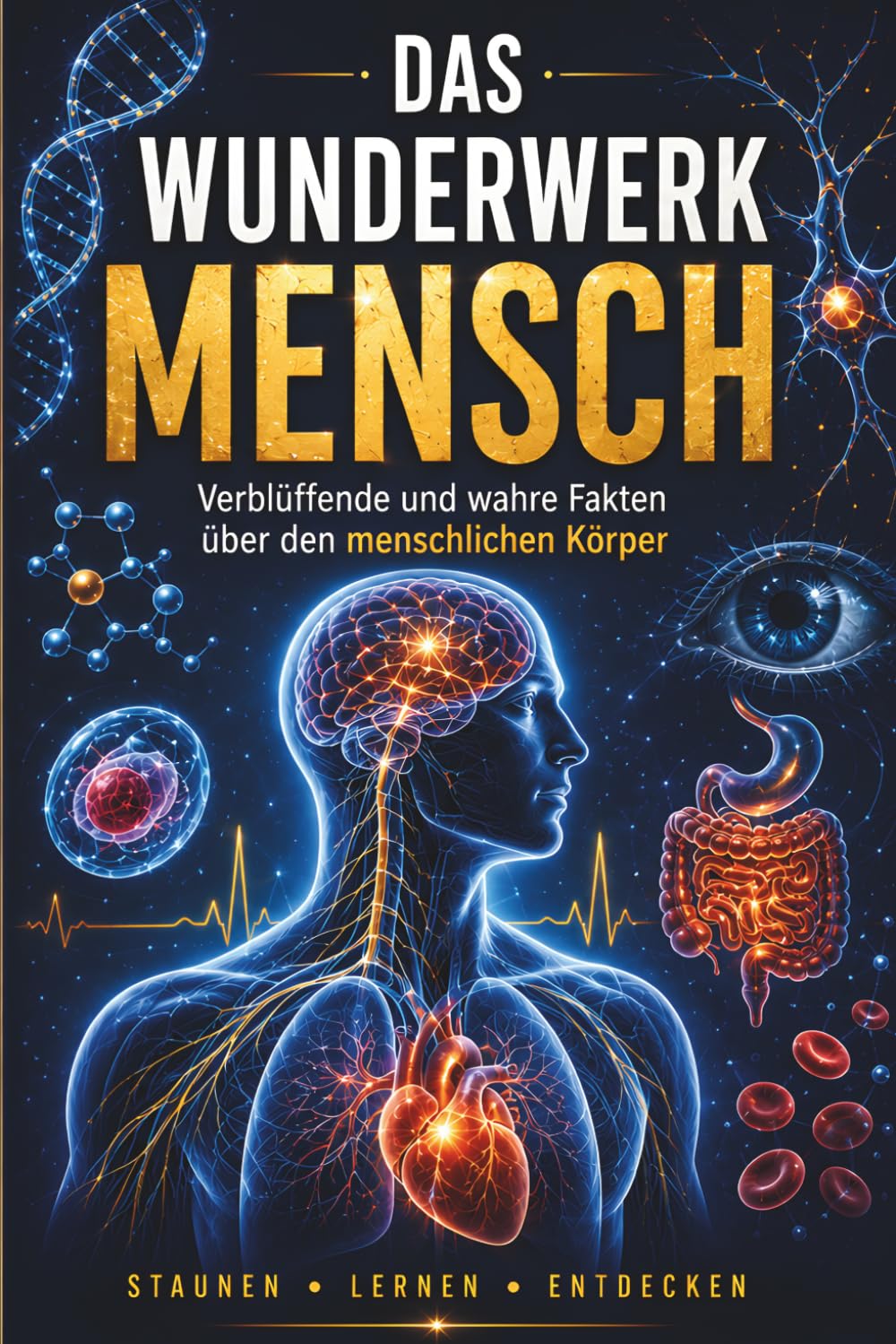 Das Wunderwerk Mensch: Verblüffende und wahre Fakten über den menschlichen Körper