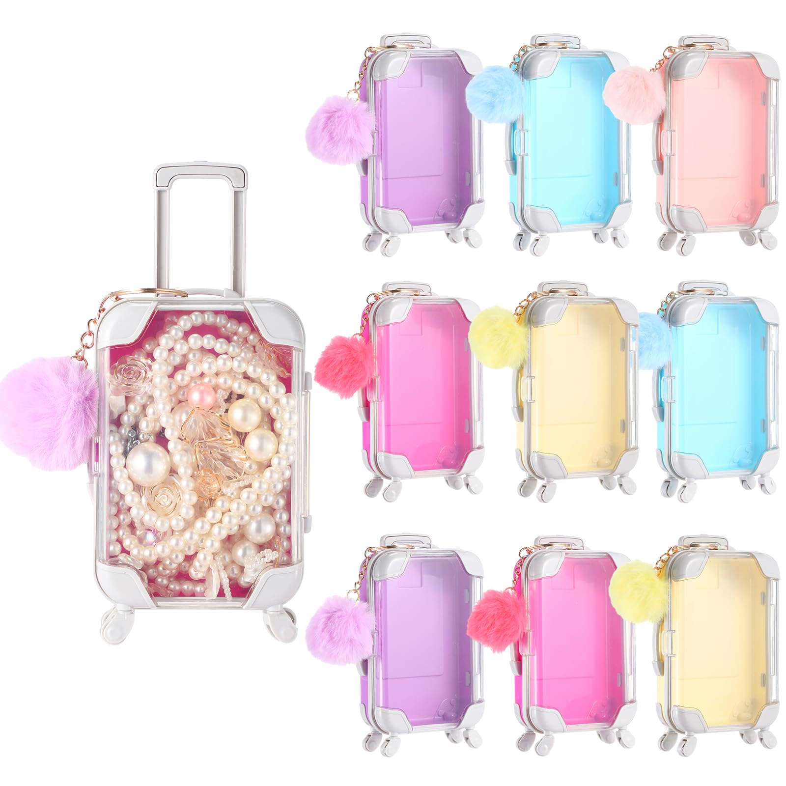syrp genie one miniⅡ マジックカーペット　ケースなどセット Amazon.com: VioraWhite 20 Pcs Mini Suitcase Empty Storage Box and