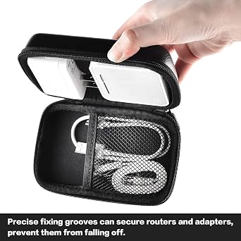 GWCASE Hard Travel Router Case for TP-Link AC750 TL-WR902AC, Case Only