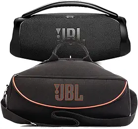 Bolsa Case Capa Bag Triboshop para Boombox 3 2 1 Com Bolso Alça Resistente - Resistente a Agua, Acolchoado Premium