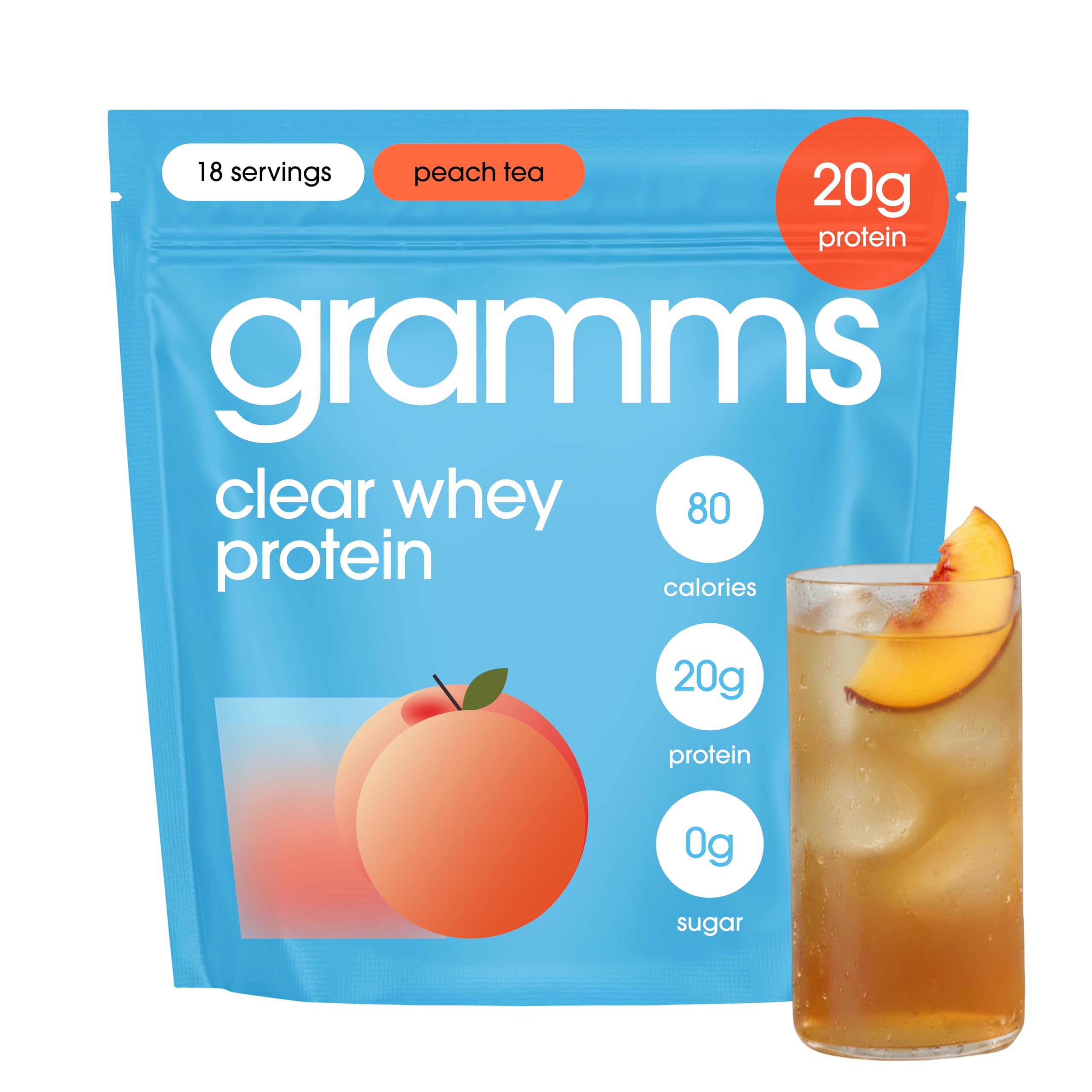 GRAMMS Clear Peach Tea