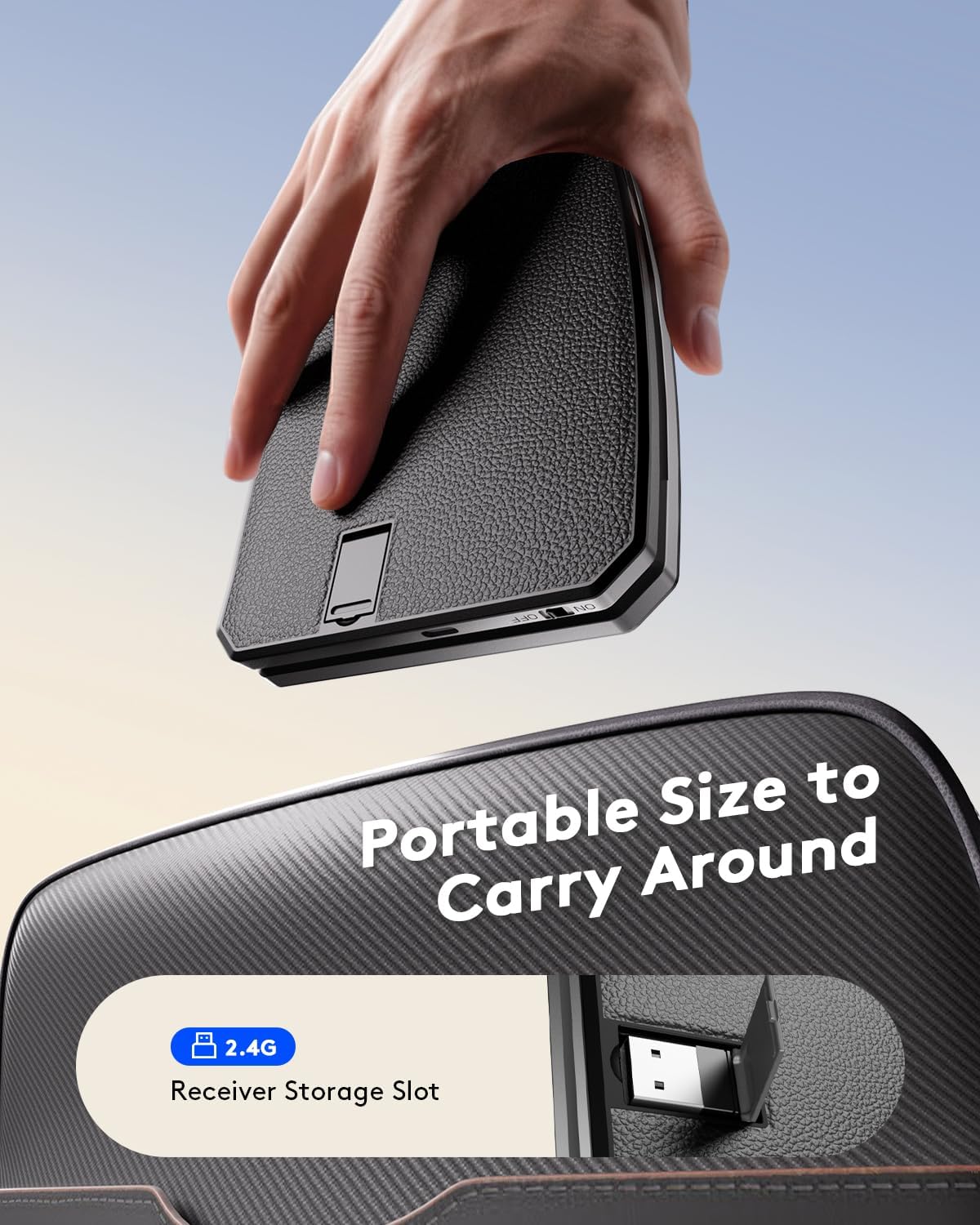 Samsers KE09U 2.4G receiver storage