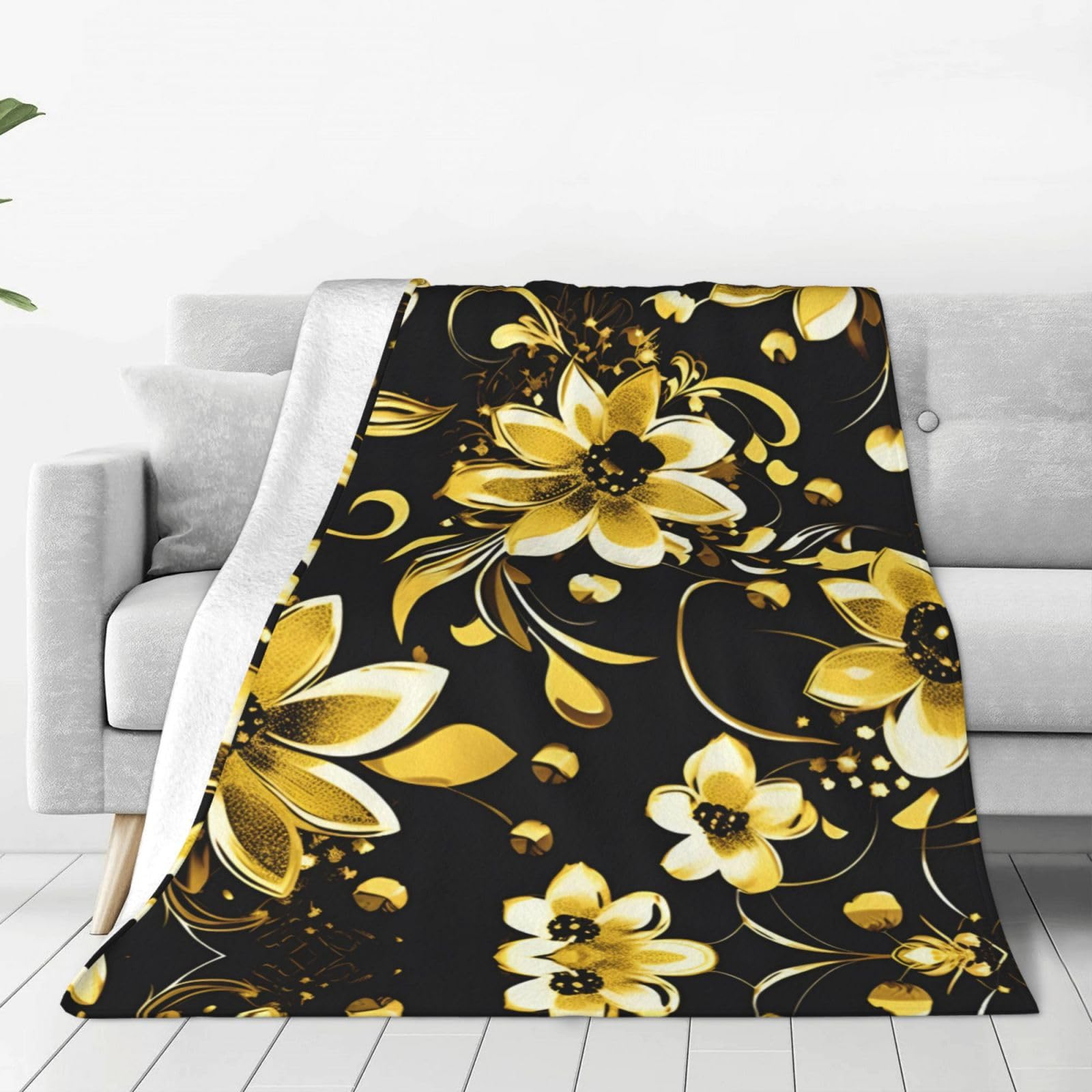 Couverture micro polaire ultra douce contre le froid du salon et lit