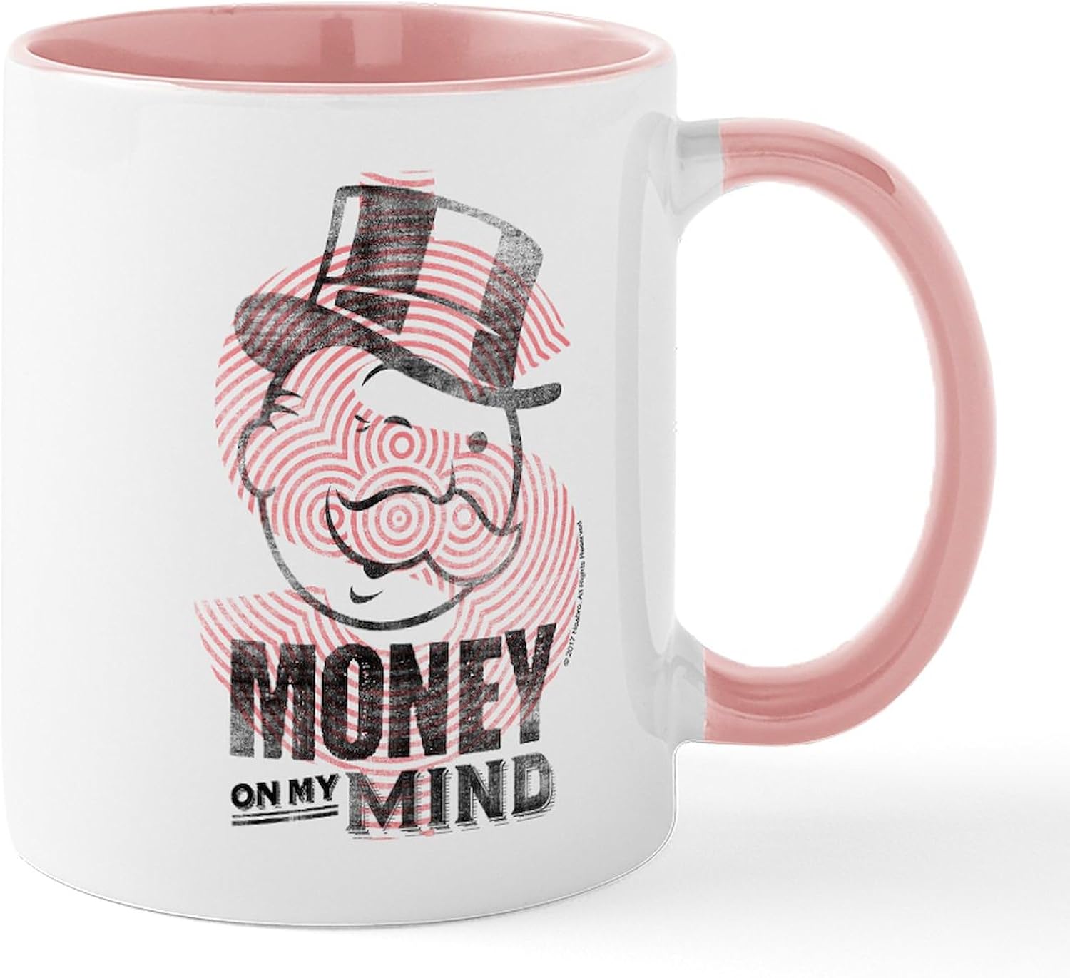 CafePress Monopoly Money On My Mind Mugs 11 oz (325 ml) Ceramic Coffee Mug