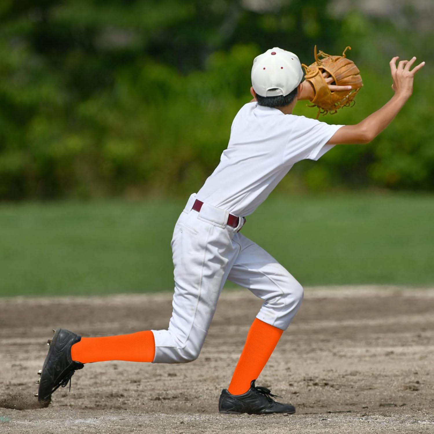 Haysandy 3 Pairs Baseball Socks Bulk Softball Sock Youth High Long Tube Soccer Football Team Boys Girls Adults Sport Sock - Image 8