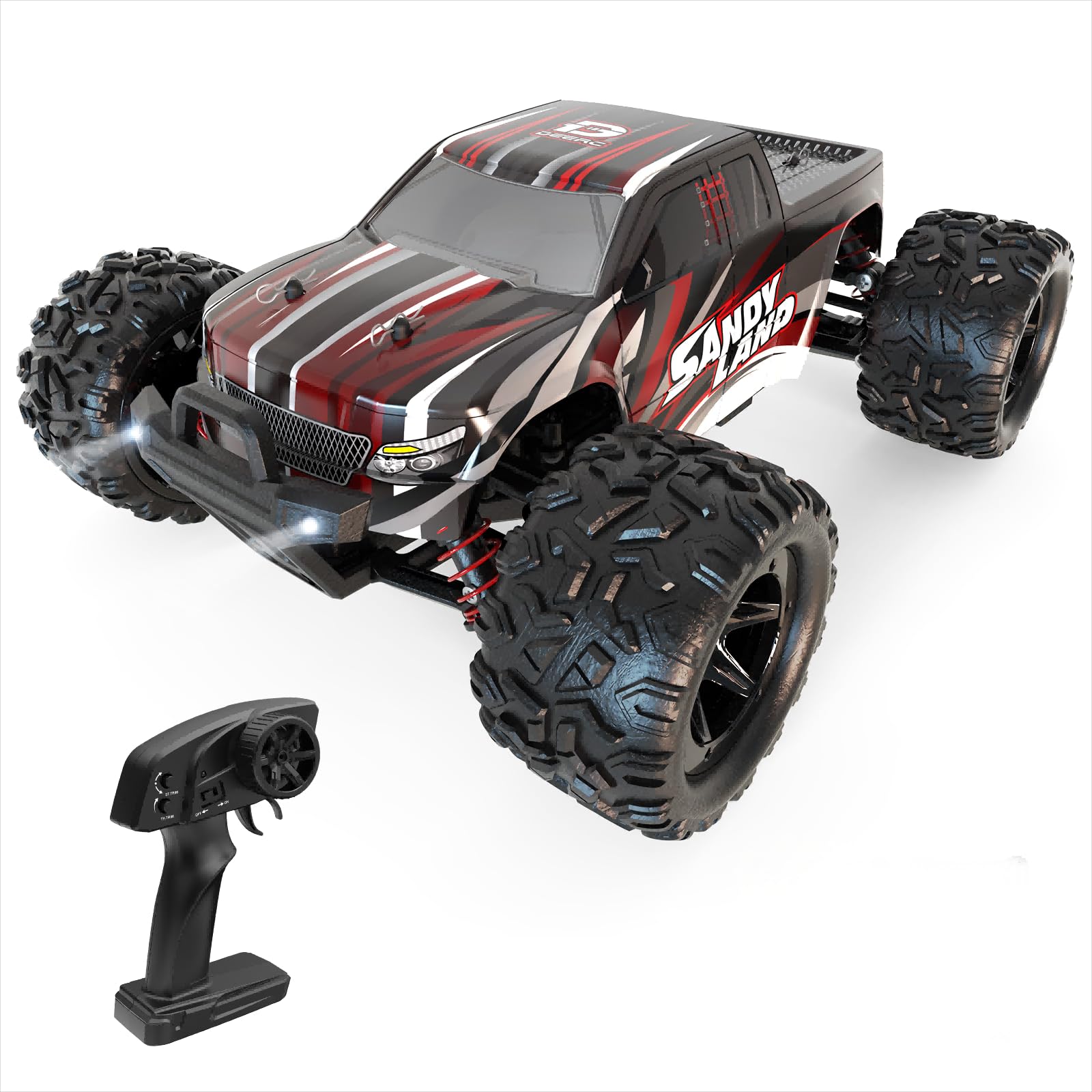 DEERC 4WD 40km/h 電動RCカー オフロード 2.4GHz