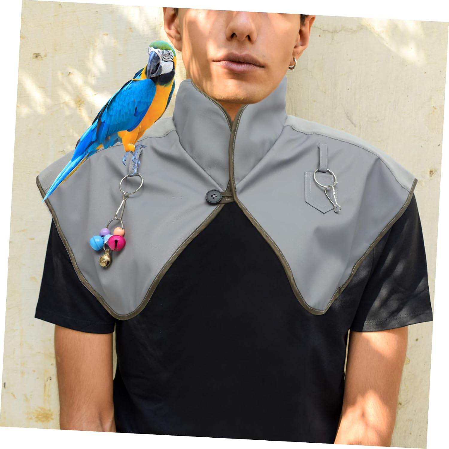 POPETPOP Bird Shoulder Protector Parrots Shoulder Shawl Bird Protective Shawl for Cockatiels