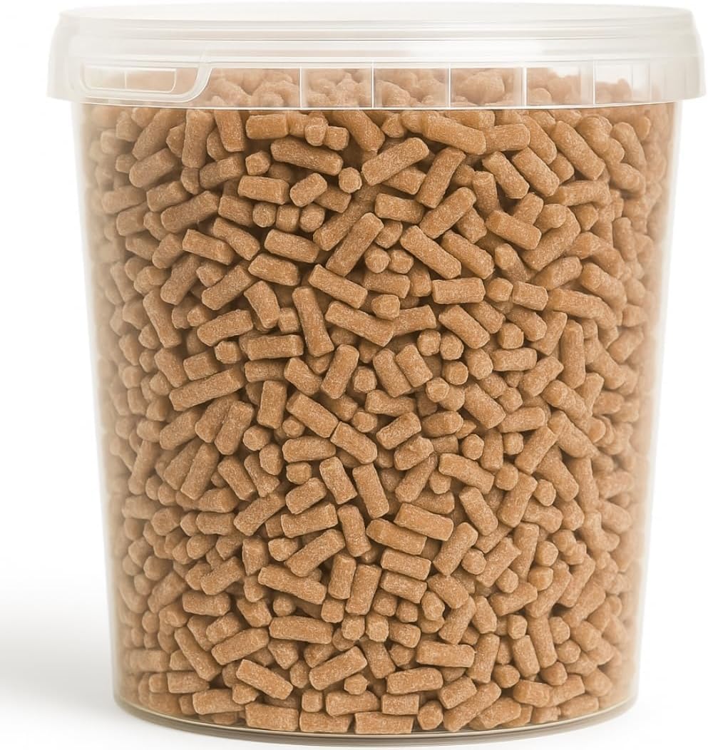 Hungry Wings Premium Suet Pellets Wild Bird Food – 2.5L Tub – High Energy Berry, Insect, Mealworm & Mixed Flavours (2.5L Tub, Mealworm)