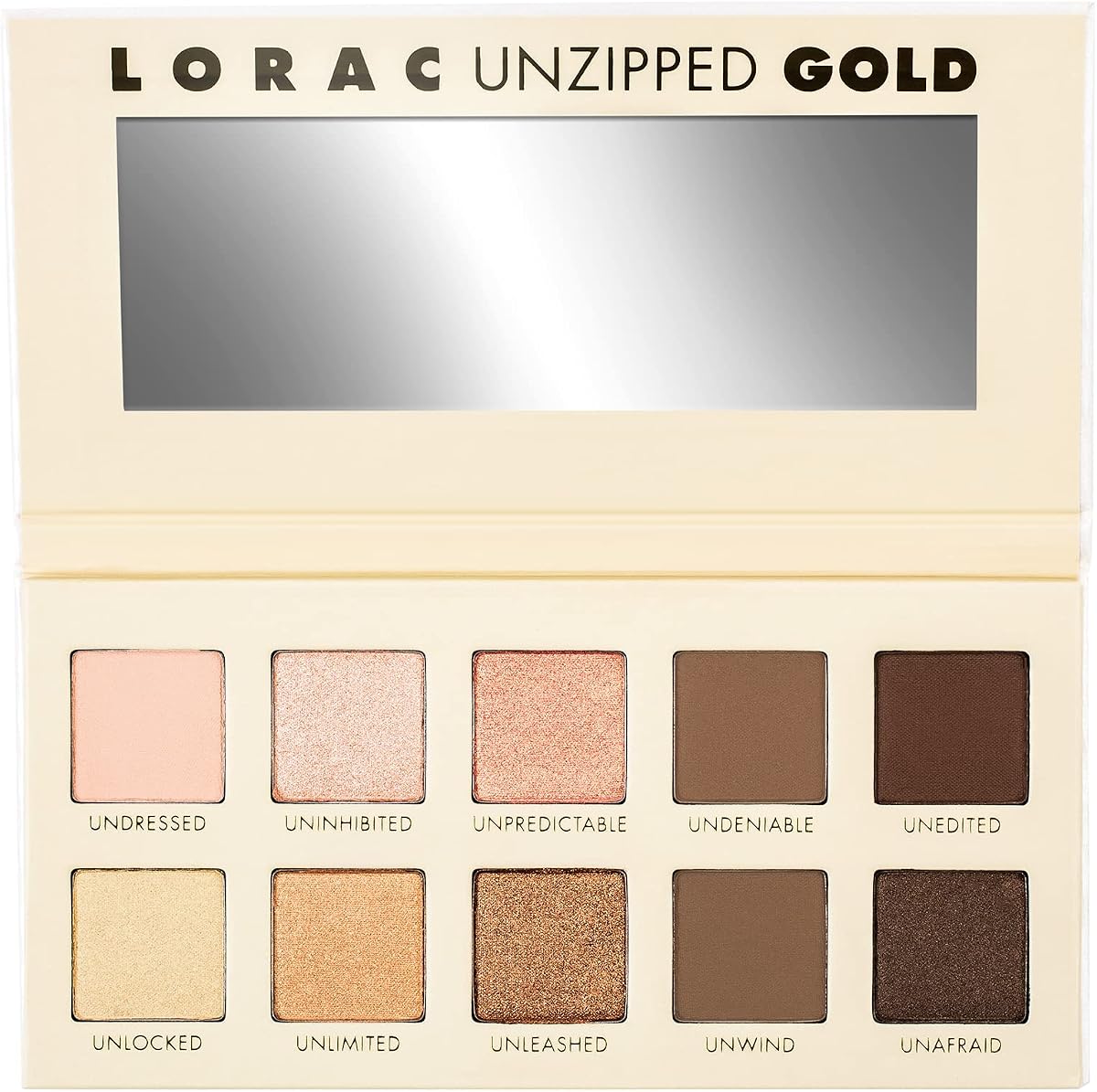 LORAC Unzipped Eyeshadow Palette, Matte And Glitter Finish