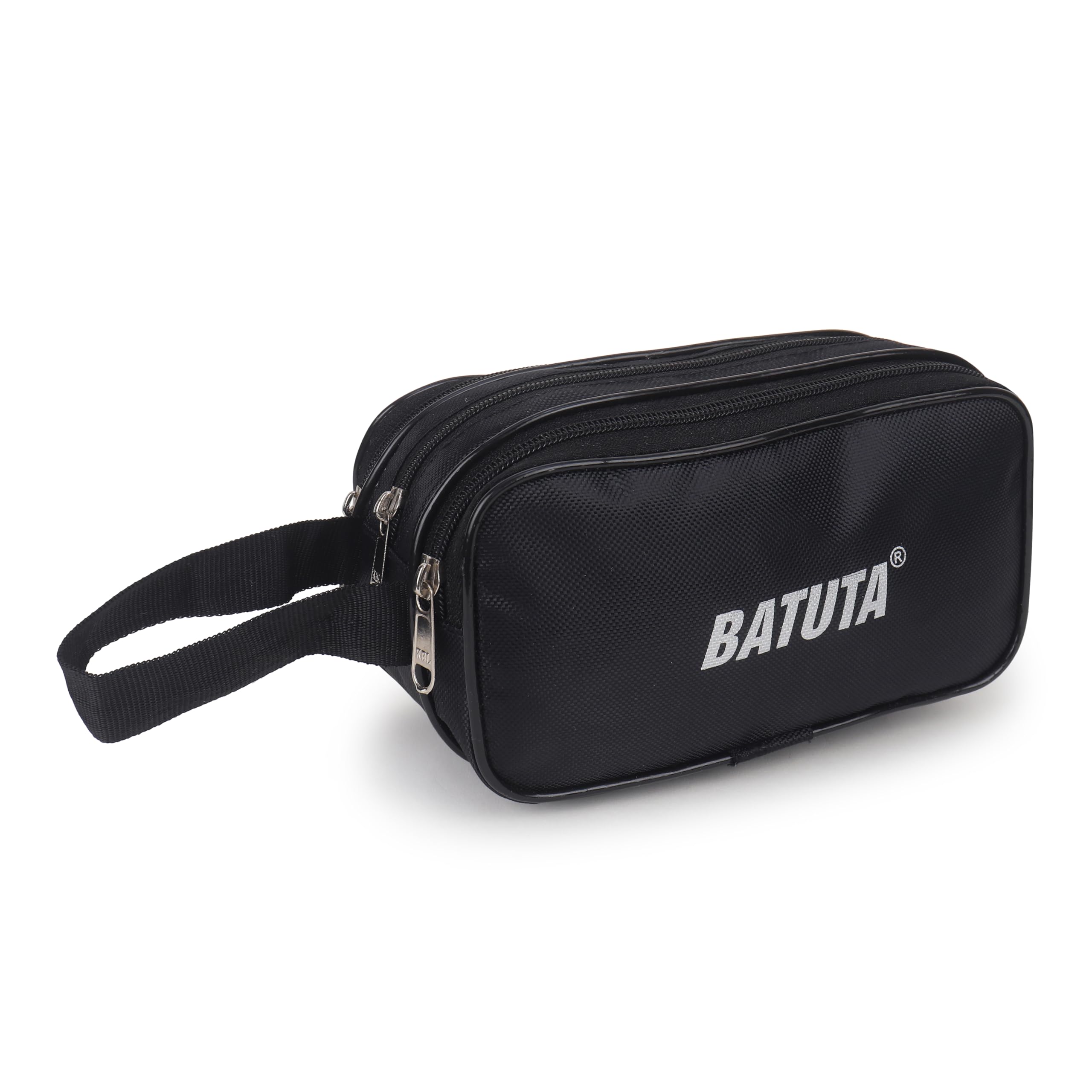 Toiletry Bag for Men and Women Travel Pouch, Shaving Kit Bag for Home & Travel- 21 x 11x 10 cm, Zip Closer 3 Main Compartment Ideal to Organize-image-41