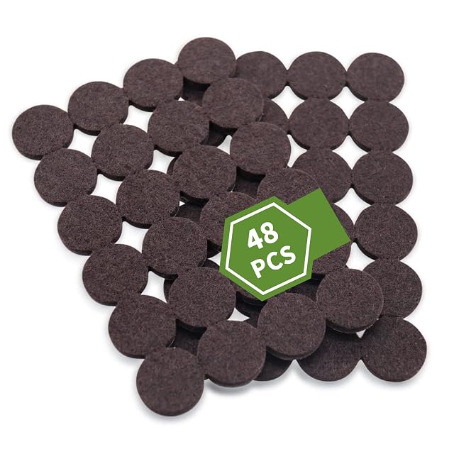 Felt Furniture Pads for Hardwood Floors 48 PCS Furniture Pads Floor Protectors for Hardwood Floors Felt Pads for