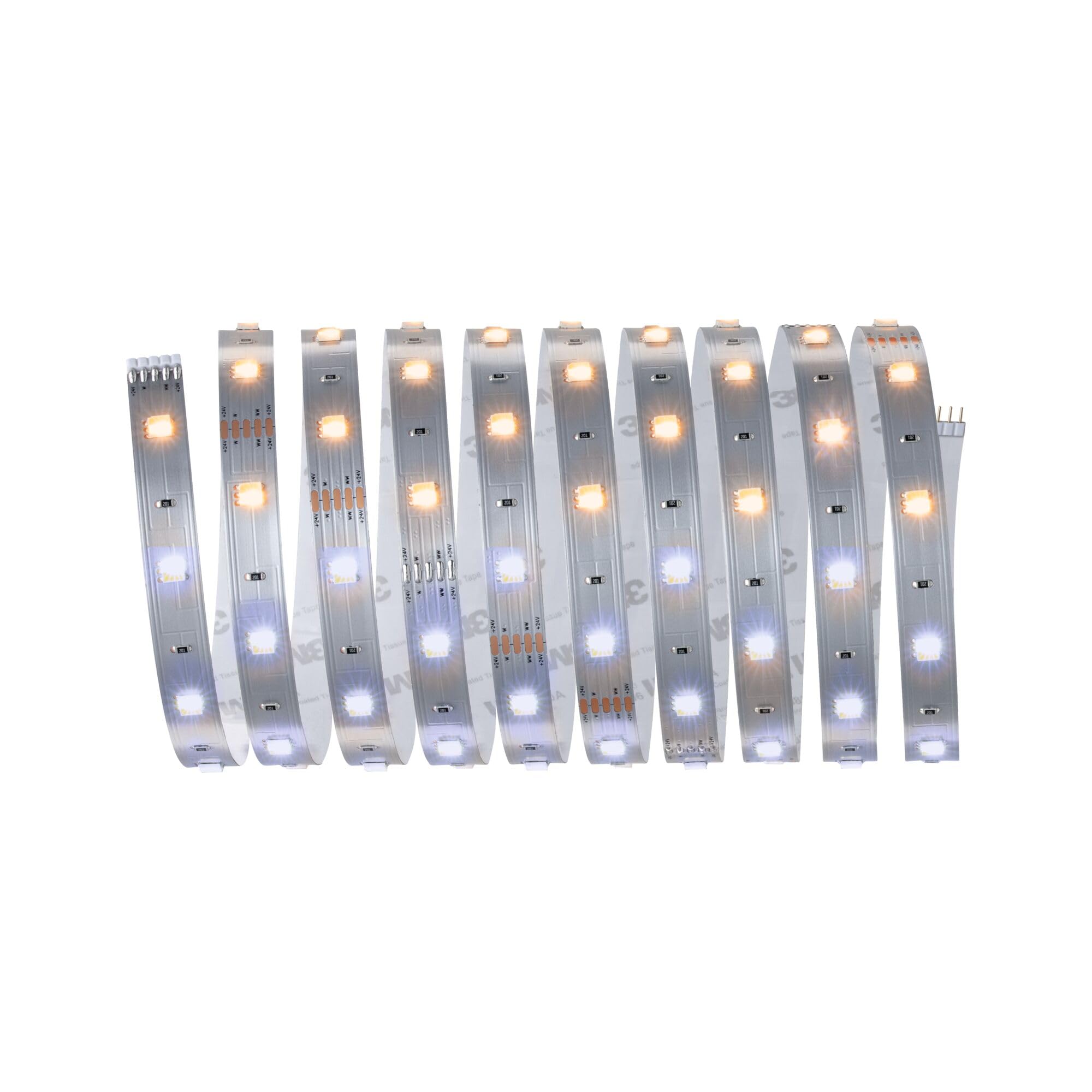 Paulmann 79860 LED Stripe MaxLED 250 Basic Set 3m 11W 810lm Tunable White 24VA dimmable Strip Light Plastic 2700 K