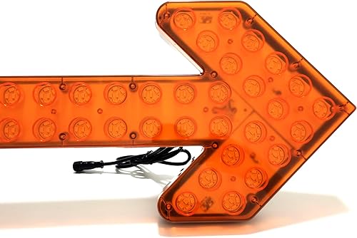 Miniatura 5 de CFLMYYXGS Luz de señal de piloto LED universal impermeable para vehículo de 12V-24V, luz de señal piloto de flecha, carrito de riego, barredora,