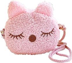 SYGA Children Girls Messenger Bag Coin Purse Small Bunny Rabbit Cat Cartoon Shoulder Bag