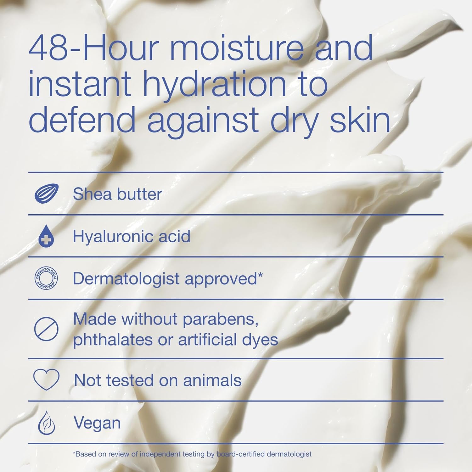 Bath & Body Works Lavender Vanilla Aromatherapy Body Cream, Ultimate Hydration Moisturizer with Shea Butter & Hyaluronic Acid for Dry Skin, 8 fl oz - 2 Pack