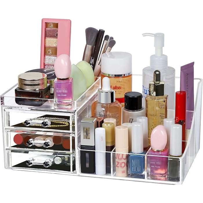 Simbuy Large Makeup Organizer with Drawers