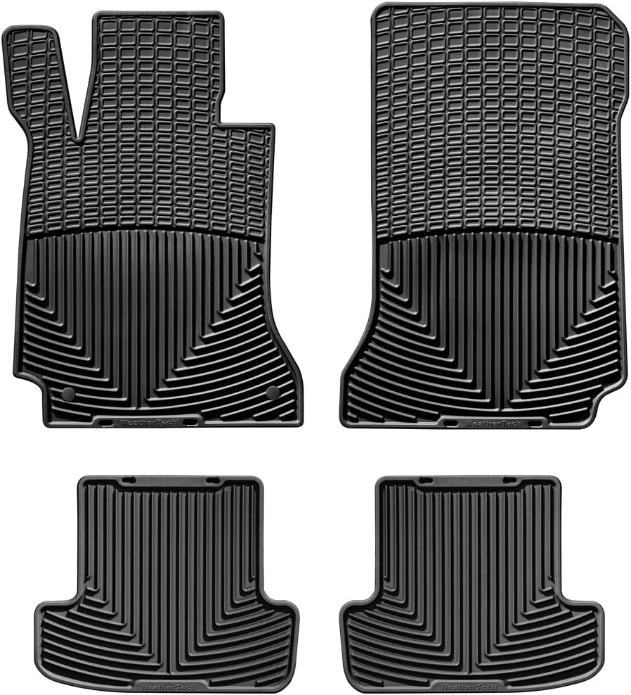 WeatherTech All-Weather Floor Mats for Mercedes C-Class, C 63 AMG 1st & 2nd Row (MB W204C T), Tan