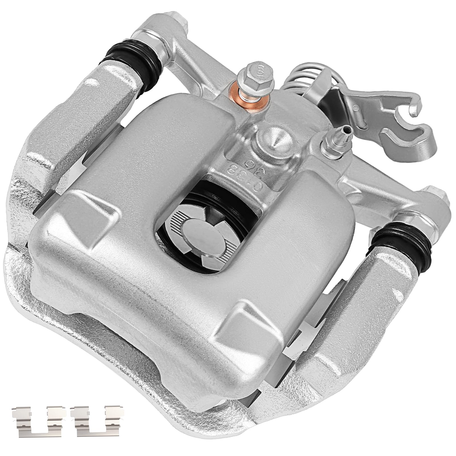 cciyu Rear Right Disc Brake Caliper Assembly with Bracket 18B5542
