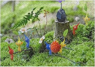 ピクミン ジグソーパズル 300/500/1000ピース 木製アニメジグソーパズル 大人と子供たちへのプレゼント手作り パズル 子供用 初心者向け ギフト 早期教育 パズル 集中力トレーニング