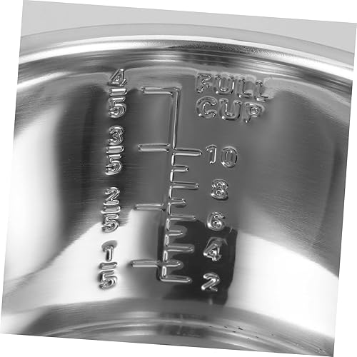 Miniatura 10 de Luxshiny Olla de arrocera interior de 5 l 5.5 in antiadherente olla de cocina de acero inoxidable Sushi Bowl Pot tanque interior cubo inserto para