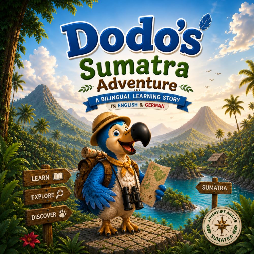 Dodo's Sumatra Adventure: A Bilingual Learning Story in English & German